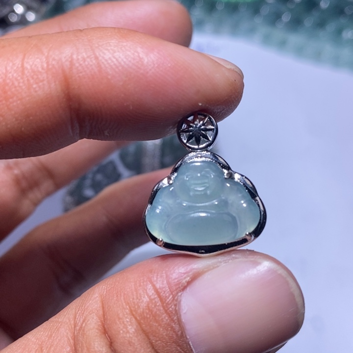 翡翠未镶嵌颈饰天然翡翠