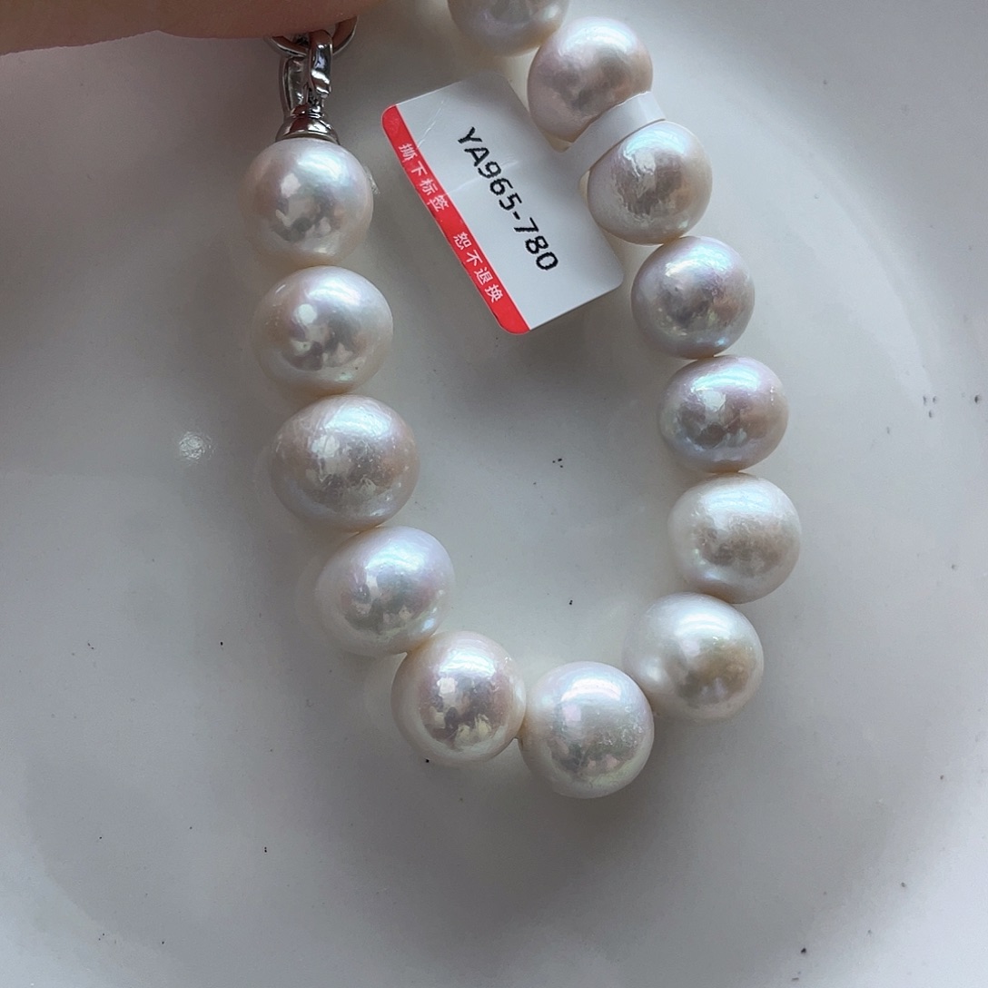 钛钢手绳淡水珍珠