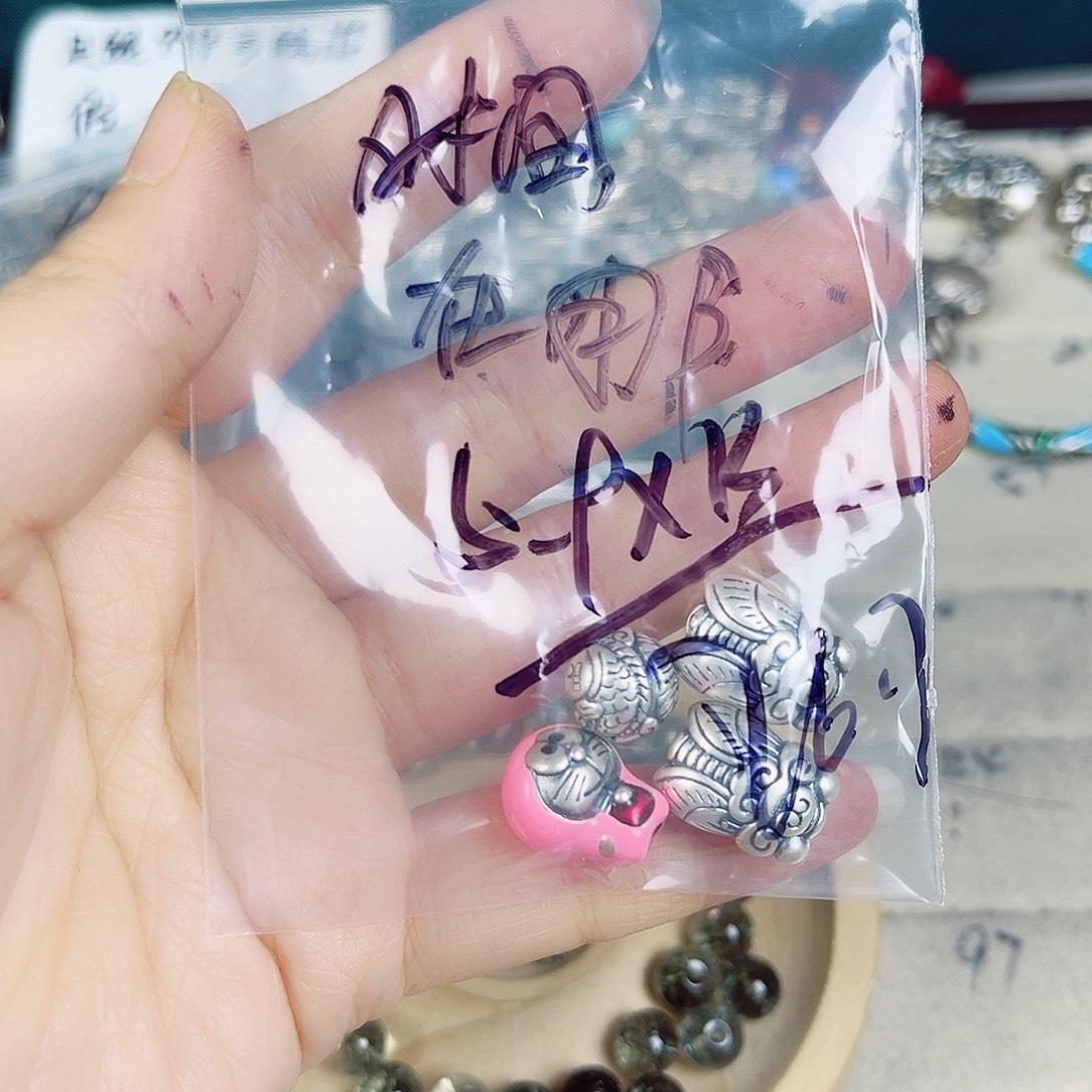 珐琅足银足银配件