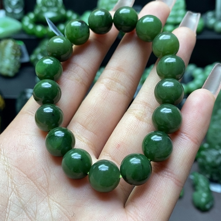 和田玉手串未镶嵌