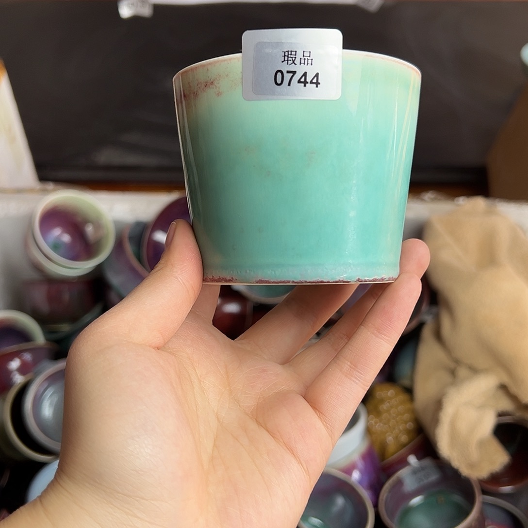 陶摆件窑口自销原矿钧瓷