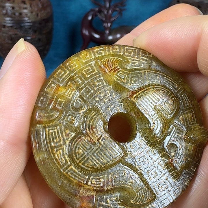 和田玉（糖玉）未镶嵌挂件