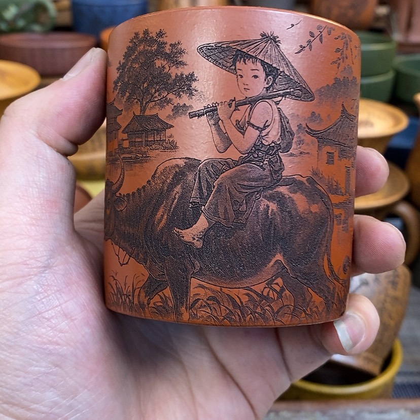 【闪购商品】紫砂杯子宜兴全手工紫砂杯