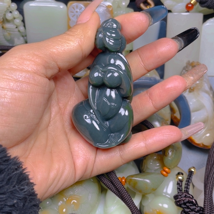 和田玉挂件未镶嵌