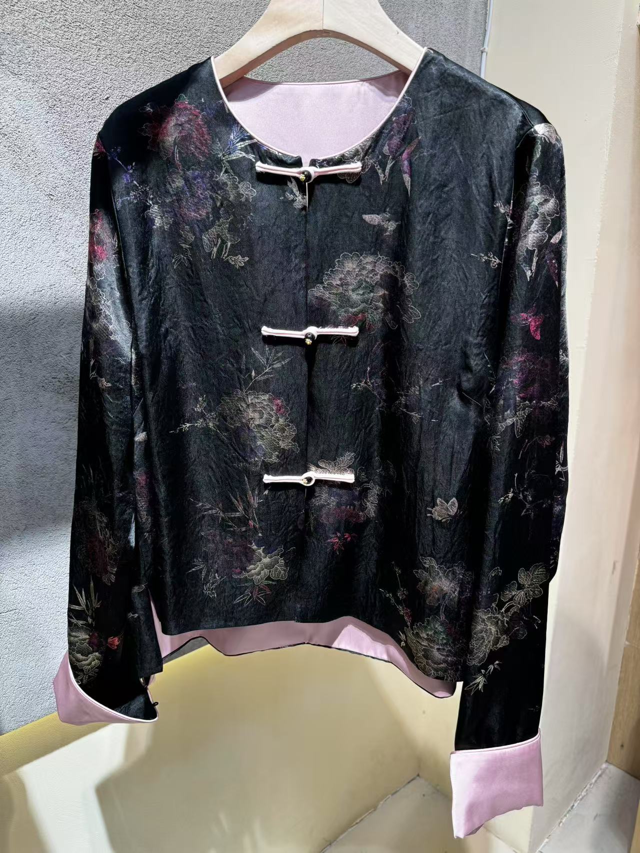 【刘家】拼色新中式外套