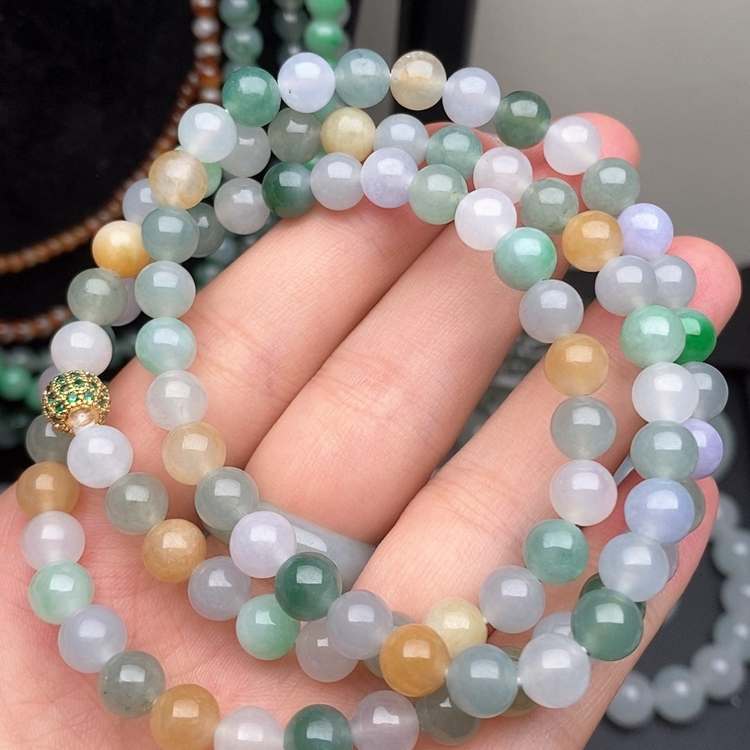 定制翡翠未镶嵌卡7.5