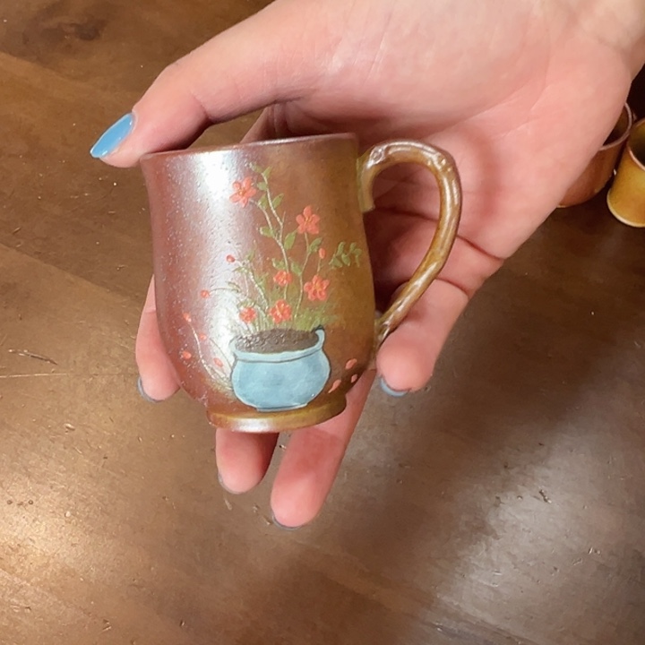 茶壶紫砂紫砂的味道很好闻的