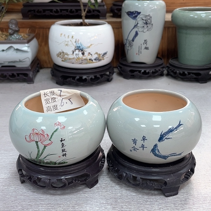 陶瓷花盆紫砂花盆福利抢购