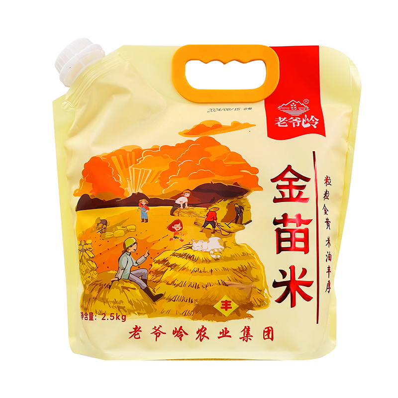 LYL/老爷岭 2025年现磨新大金苗K1黄小米2.5kg