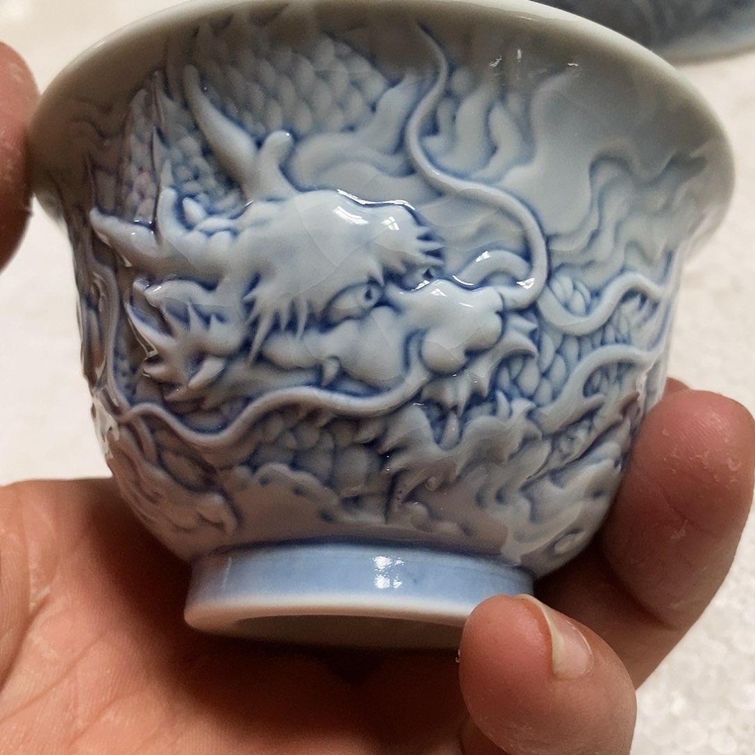 杯景德镇高温还原陶瓷