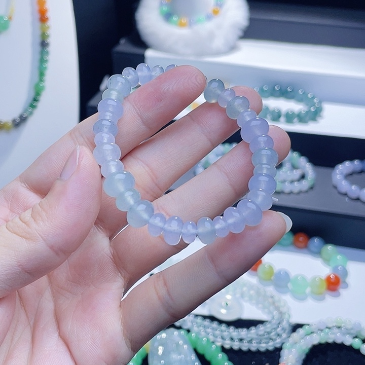 翡翠未镶嵌手链手串