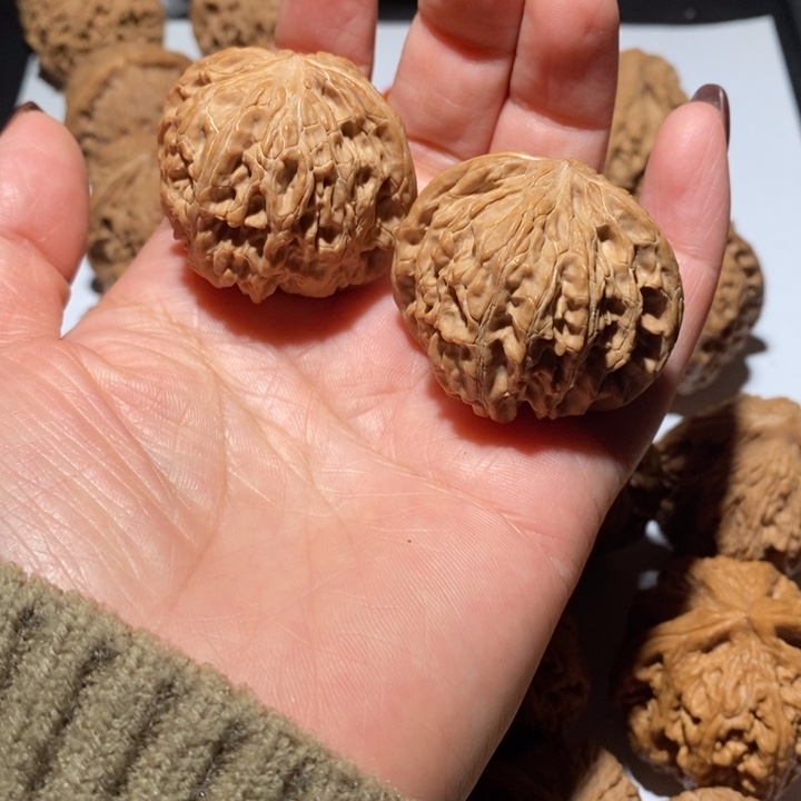 文玩核桃把件磨盘41全