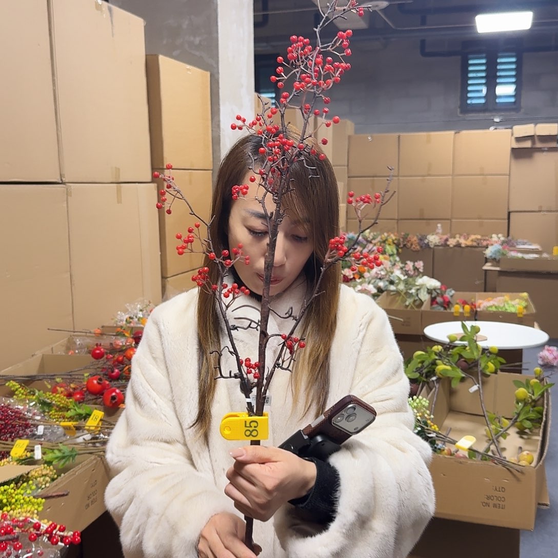85号「闪购」仿真花，公主请下单