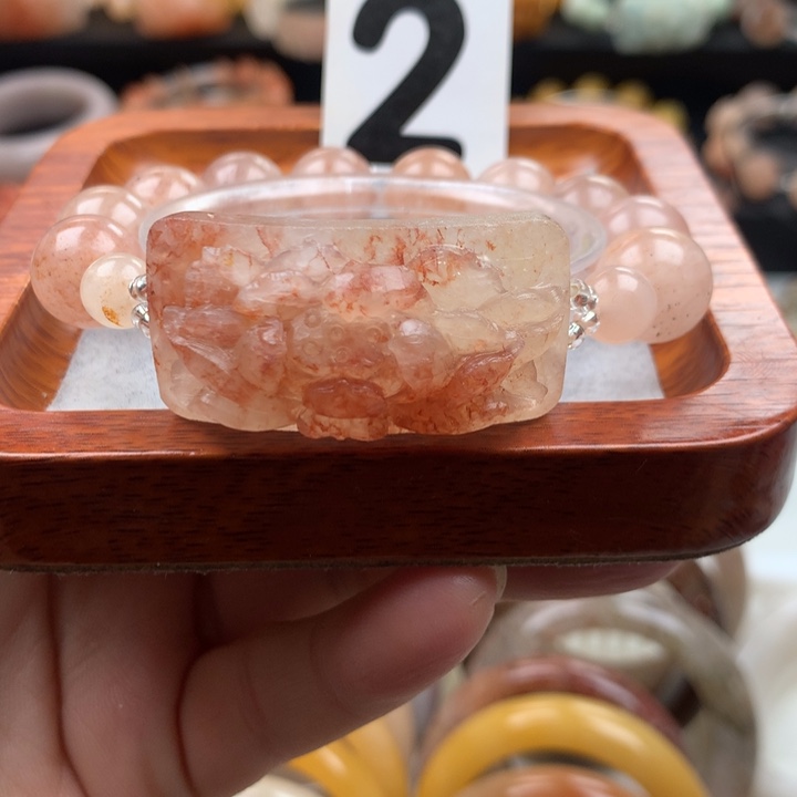 石英质玉手链未镶嵌