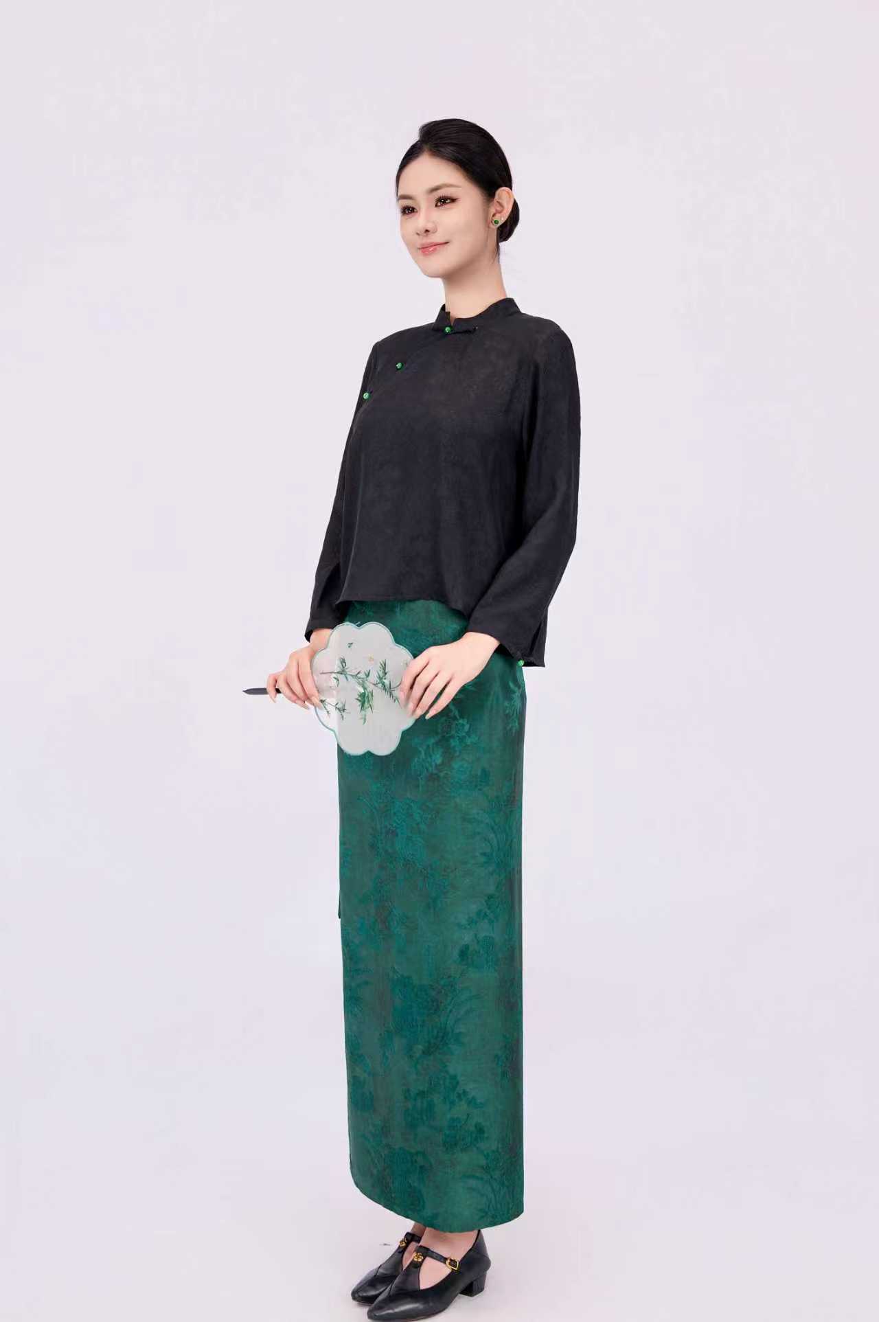 玉家人《黑打底》冬季福利品傣族服装改良服饰中国风民族风