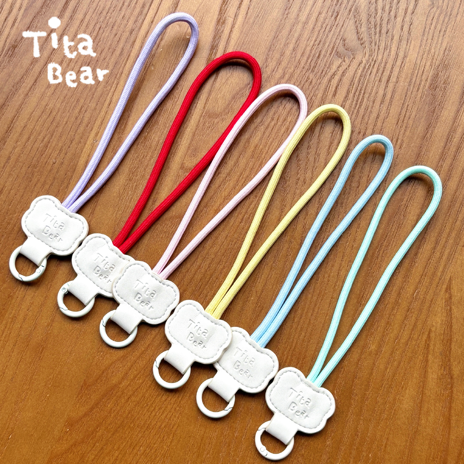 TitaBear缤纷假日系列夏日多巴胺手机挂绳挂饰适用于苹果华为