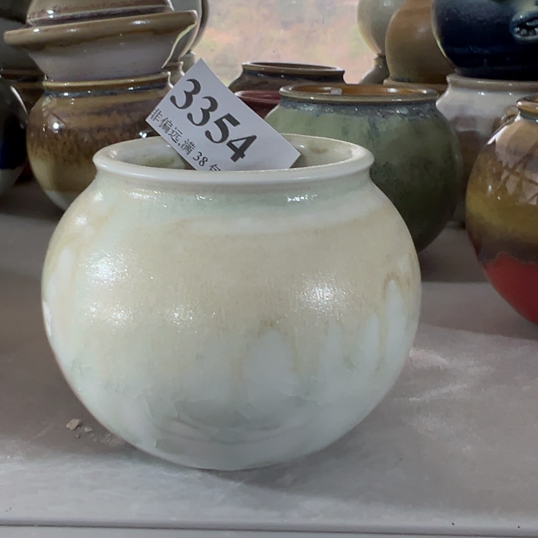 红陶景德镇手工花盆