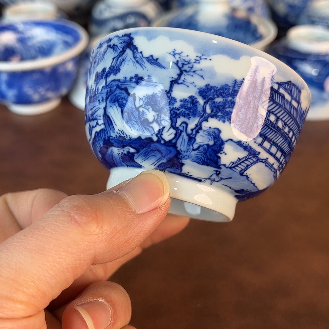 杯景德镇全手工手绘陶瓷