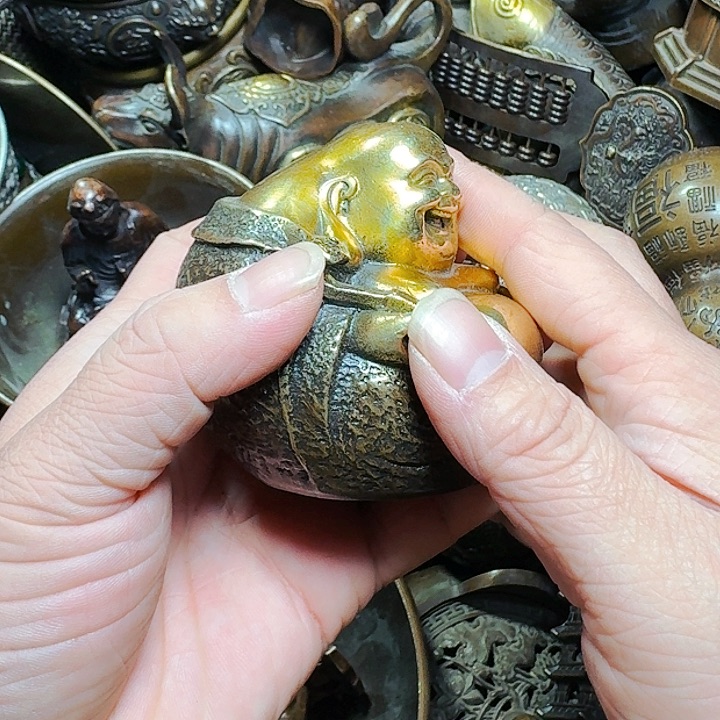 铜器摆件收收藏藏藏