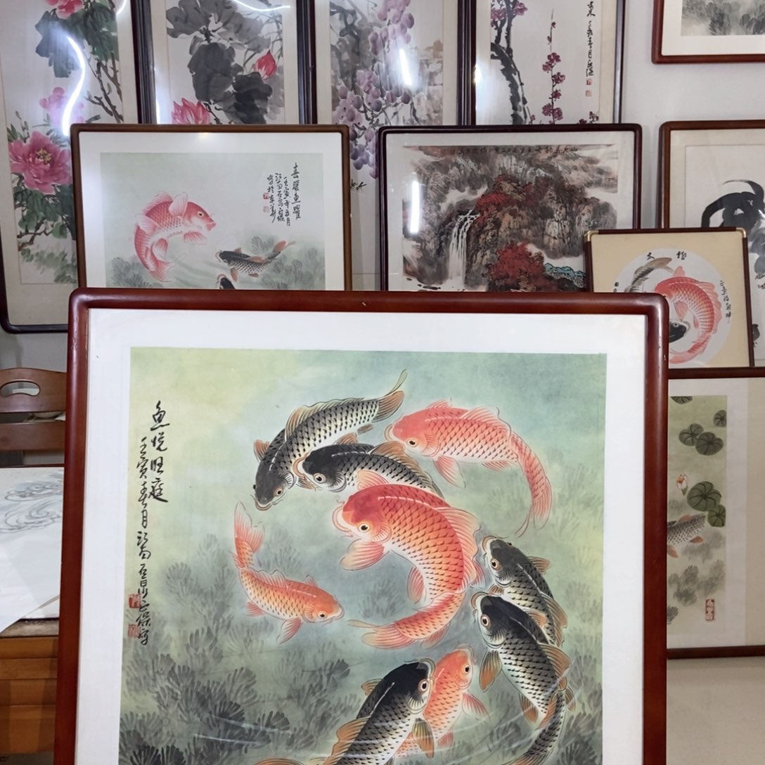 国画乡**辰陈正保老师手绘国画