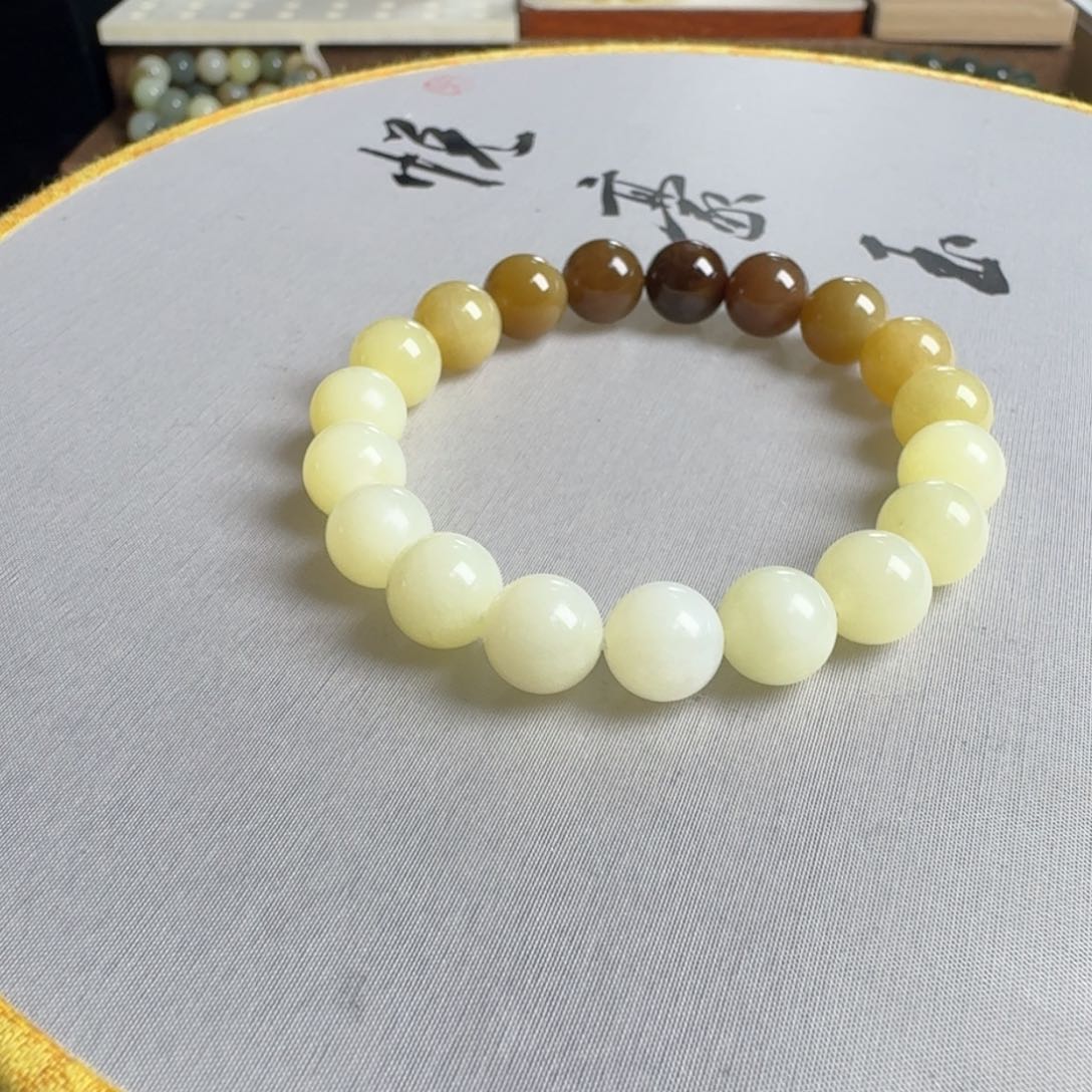 和田玉手链未镶嵌*️****