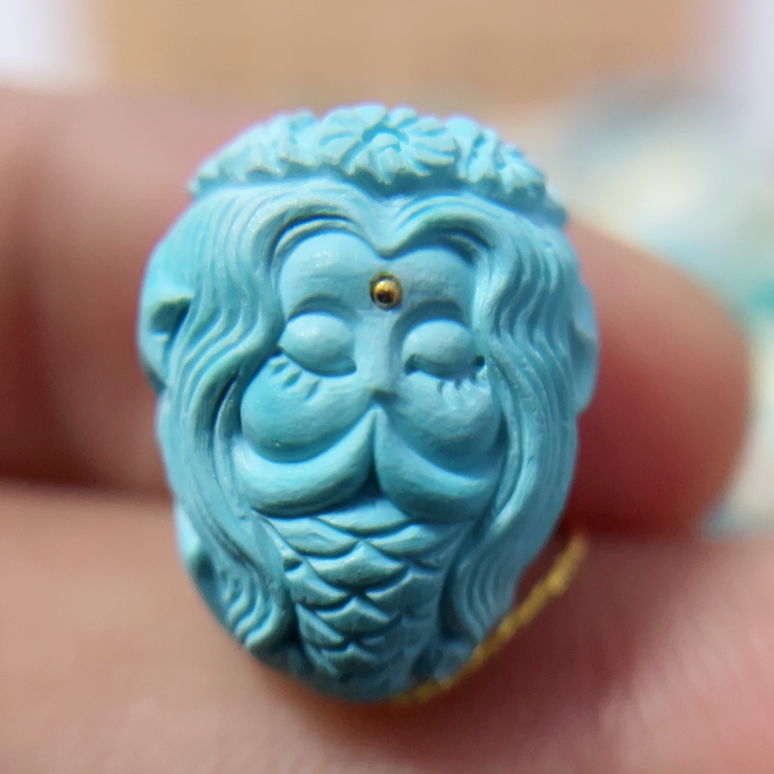 绿松石珠宝奇石未镶嵌