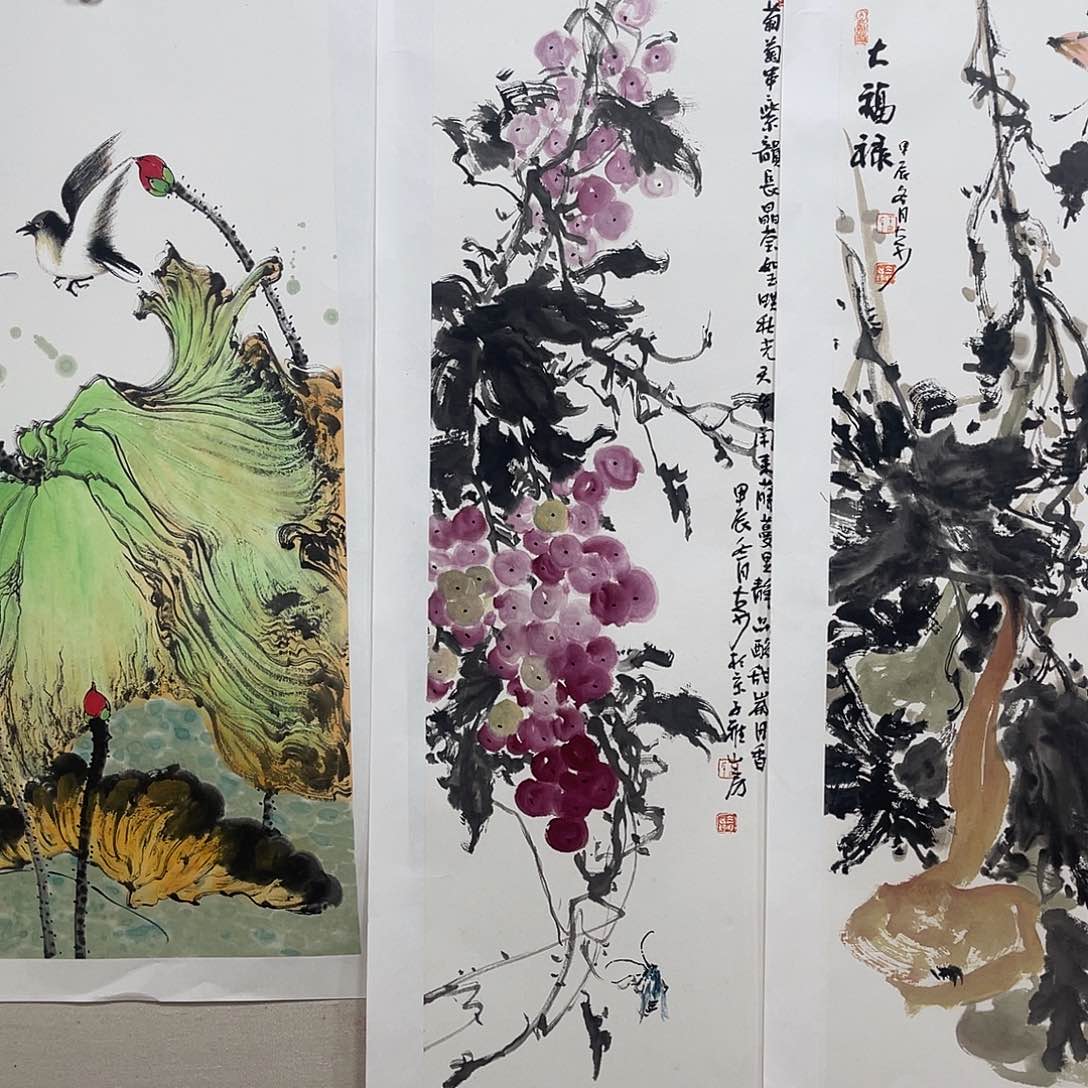 姜奇老师山水作品