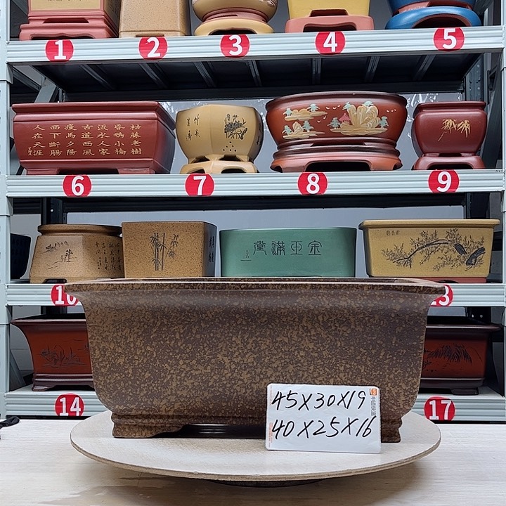 紫砂花盆紫砂花盆