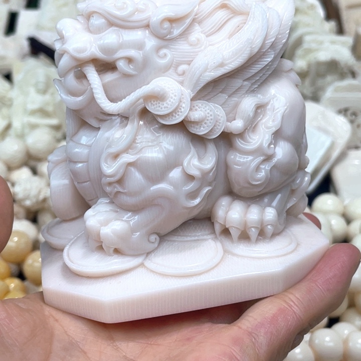 学***坤猛犸象牙手串/手链/手镯貔貅