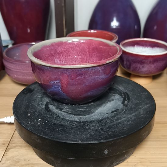 杯钧瓷杯子，纯手工制作！