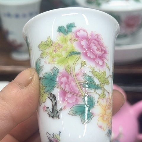 杯子景德镇陶瓷主人杯