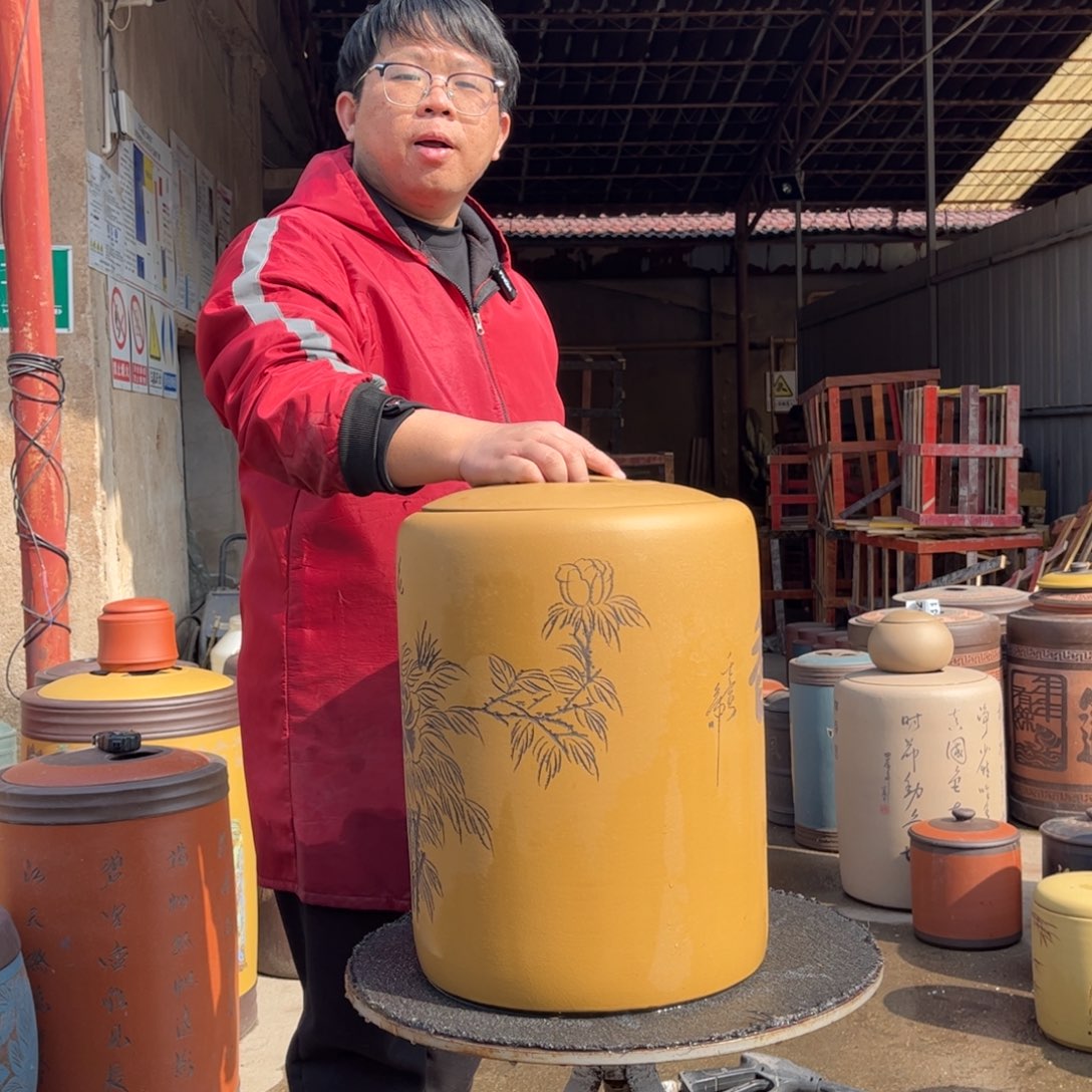 紫砂茶叶罐茶叶罐