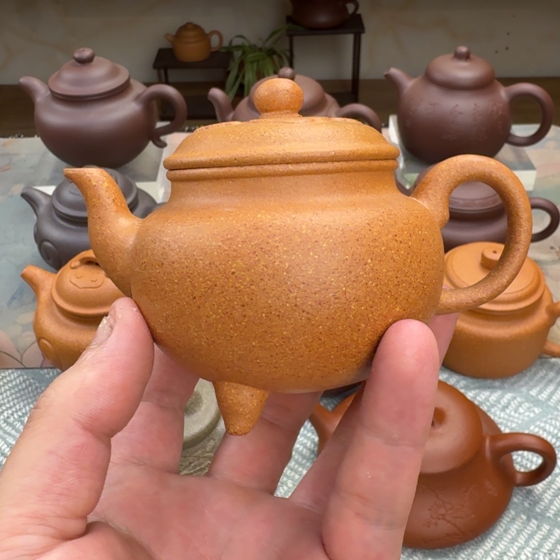 茶壶紫砂微瑕 大彬如意 150cc