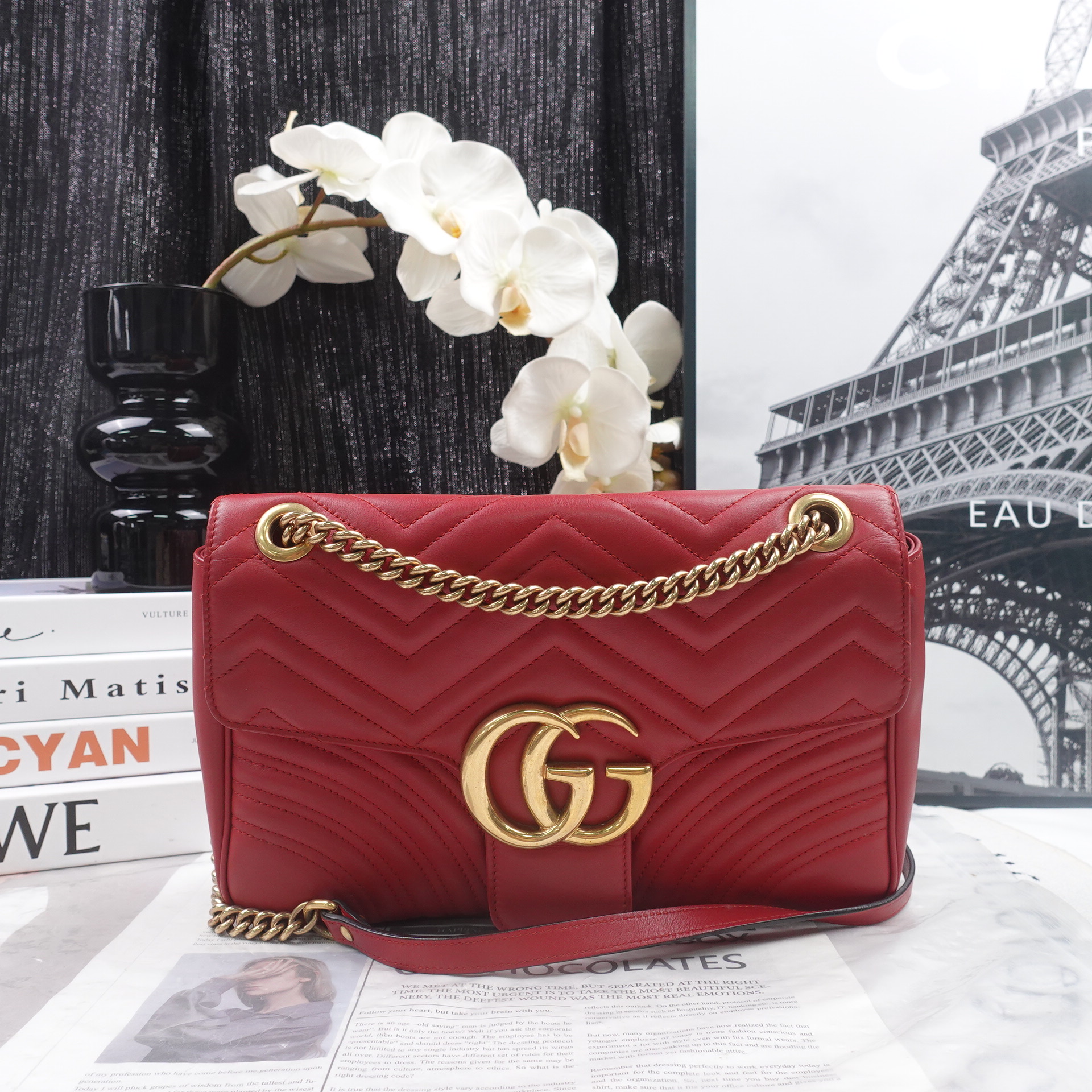 95新 GUCCI/古驰 单肩包/T20338472