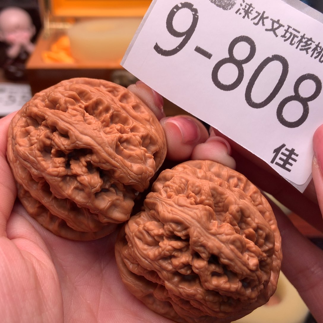 文玩核桃把件44粗筋