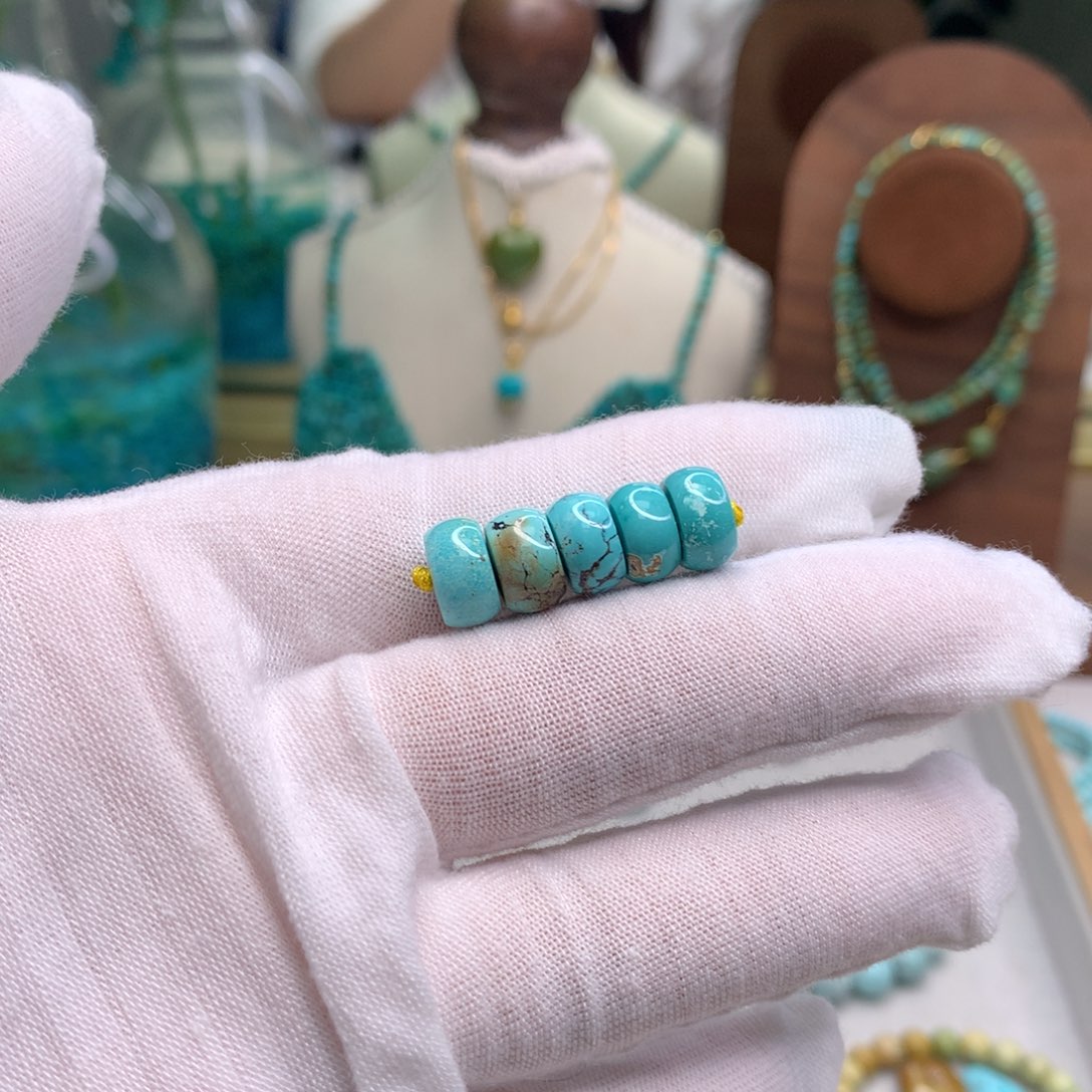 绿松石未镶嵌配饰