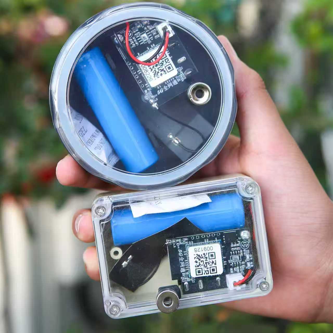 户外5G报警器深山果园蜂箱鱼塘防盗连接手机防水触碰报警器