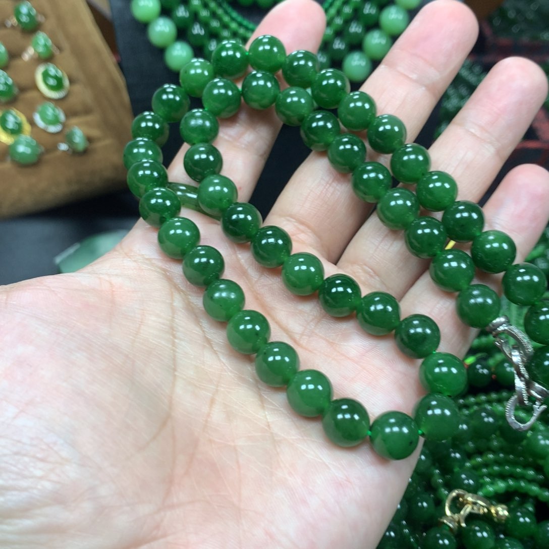 【闪购商品】和田玉未镶嵌颈饰卡9+