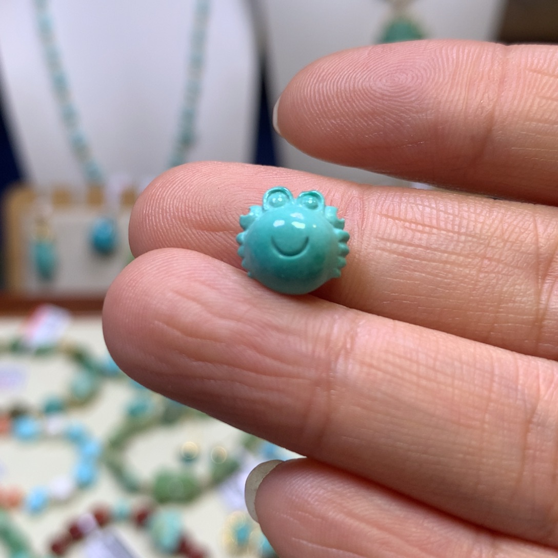 绿松石未镶嵌配饰