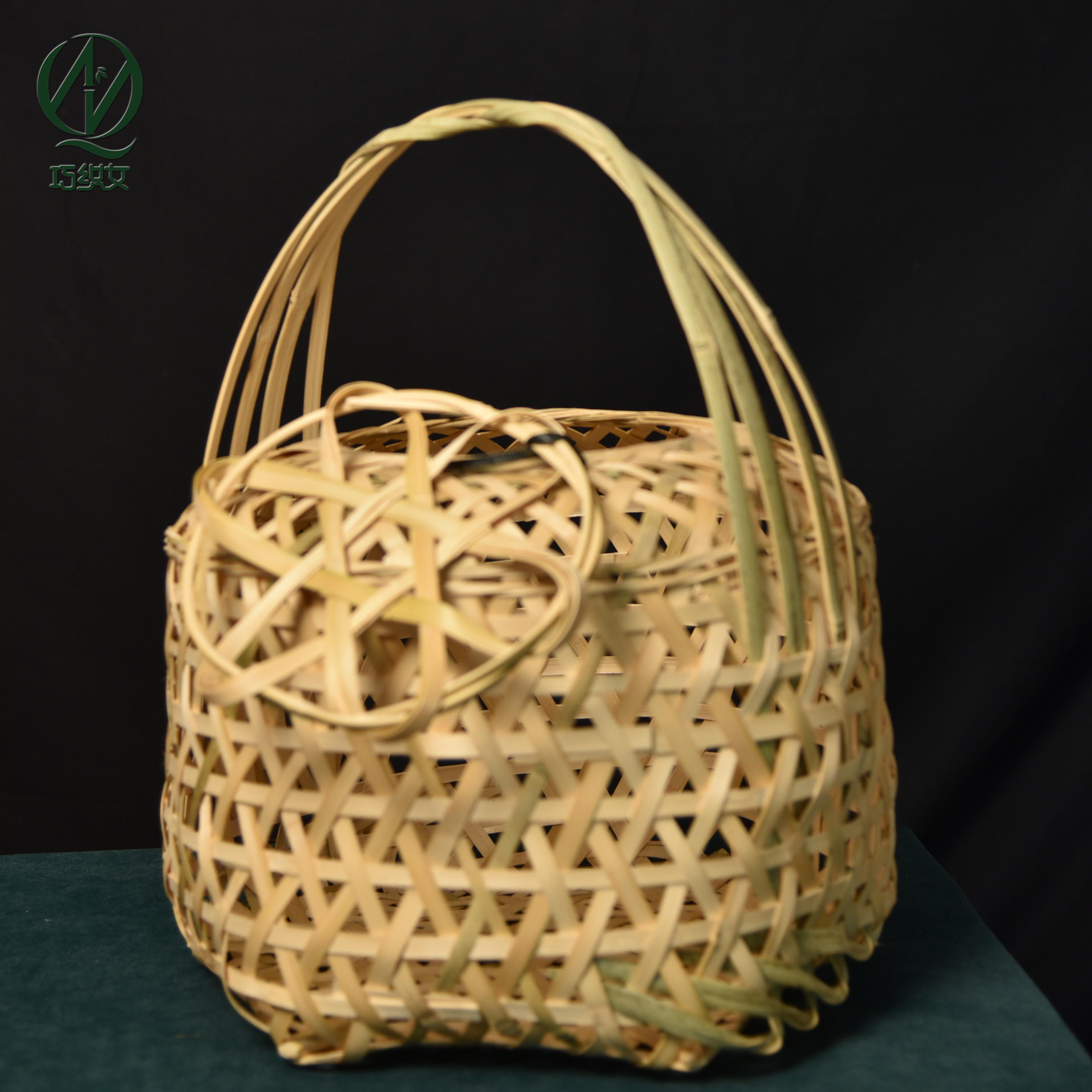 鸡笼竹编鸡笼子家用室外竹编关鸡鸭的笼子鸭笼子特大号养殖宠物笼