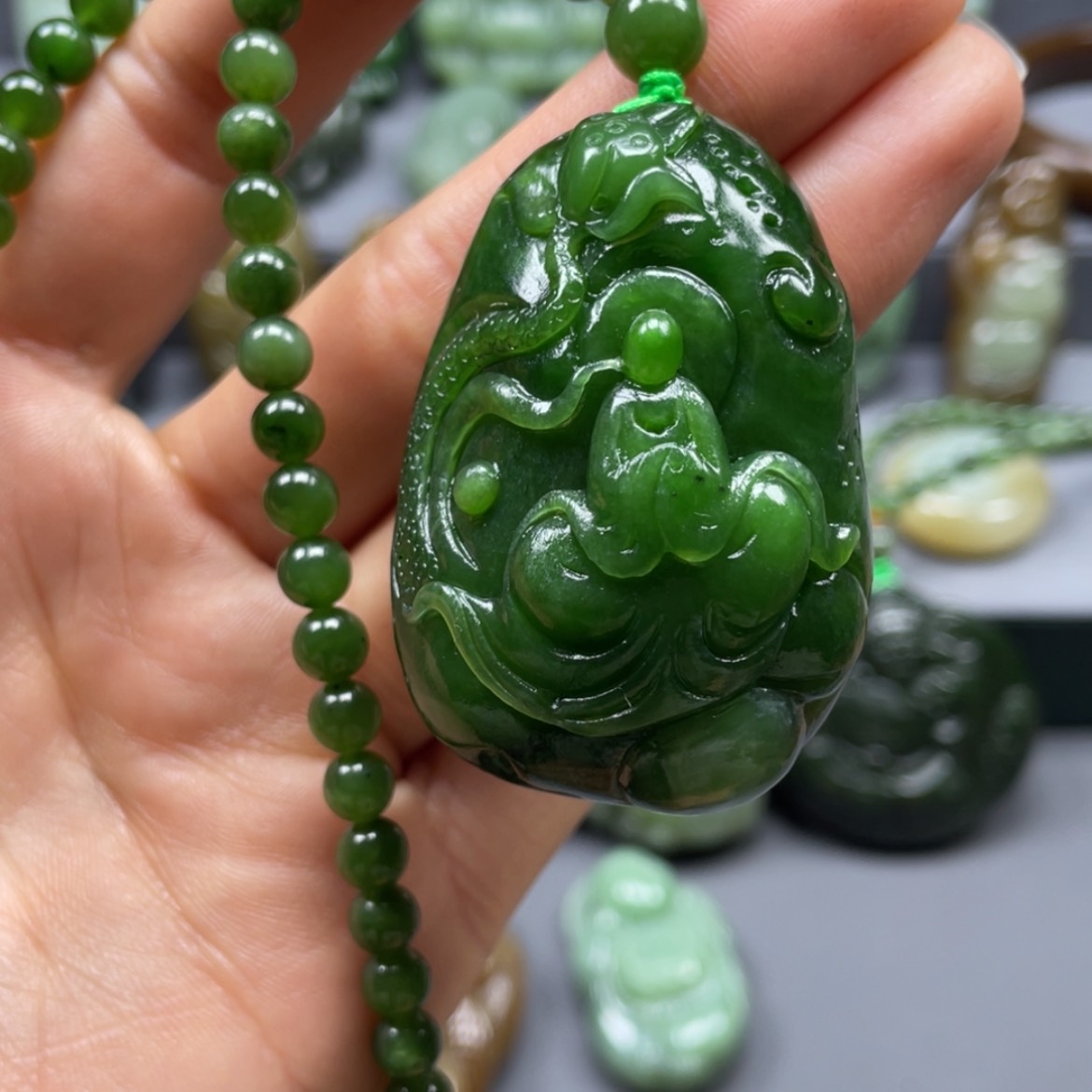 【闪购商品】和田玉吊坠未镶嵌