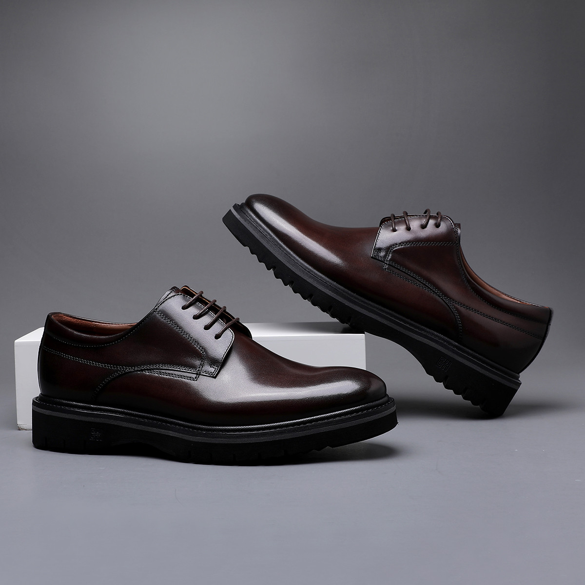 B149-男士商务休闲皮鞋系带单鞋德比鞋213422158