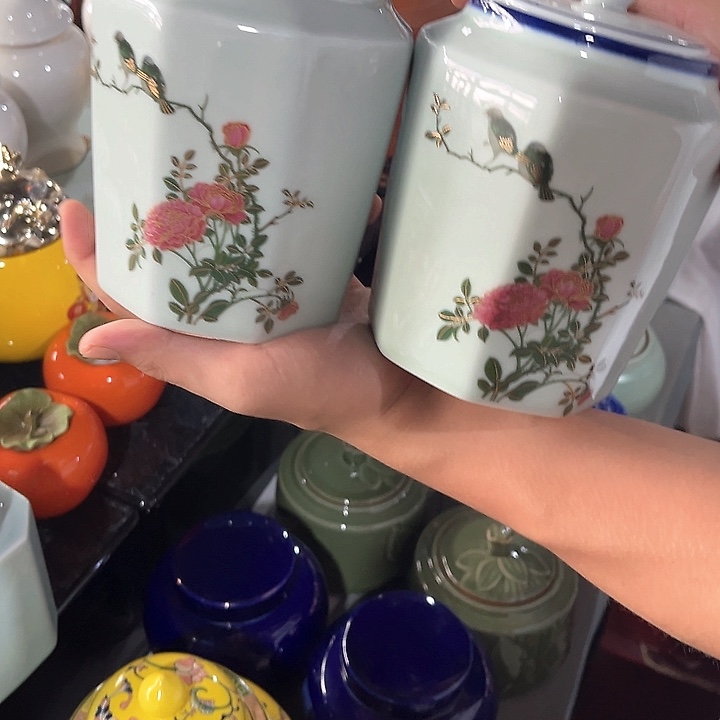 茶叶罐储物罐密封罐！