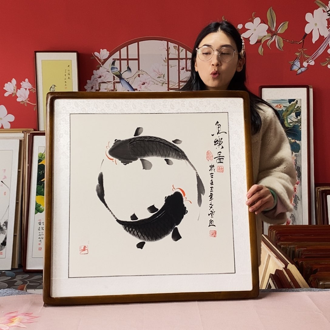 国画手写手绘62✖️62国画作品