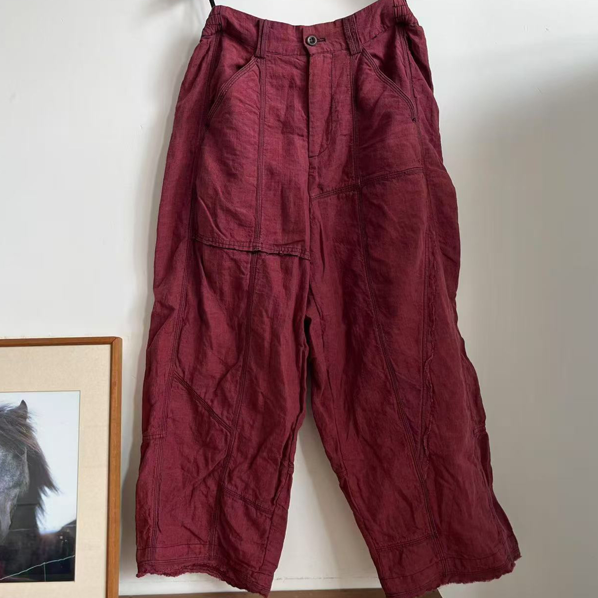 布忘初心分享 荼TU-K33985 裤子 腰围74、裤长92