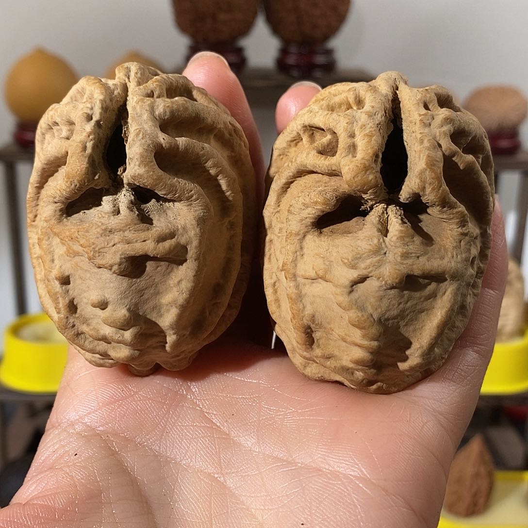 吊坠文玩核桃?****肥鬼脸4764