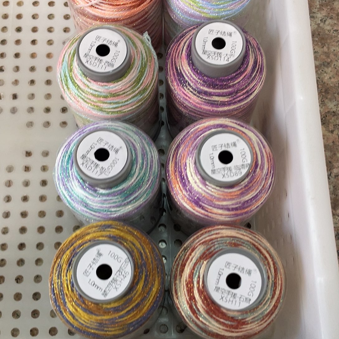 掌***福聚酯纤维1.0mm100克段染手搓棉