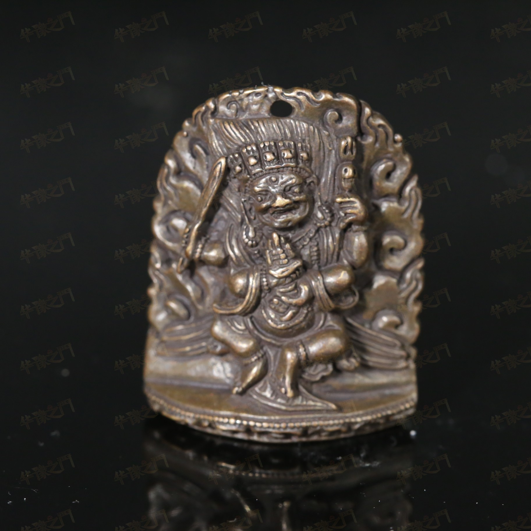 十九世纪金刚手佛牌【华豫之门】ABS251116010