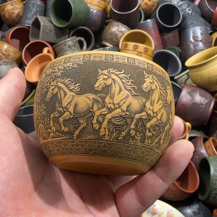 茶杯紫砂全手工制作工艺