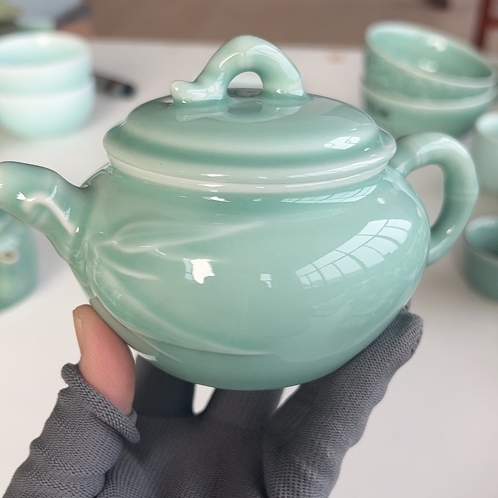 小米茶器龙泉青瓷